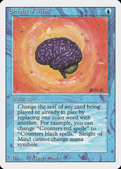 Ilusão Mental / Sleight of Mind - Magic: The Gathering - MoxLand