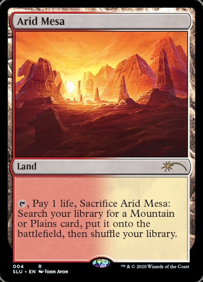 Meseta Árida / Arid Mesa - Magic: The Gathering - MoxLand