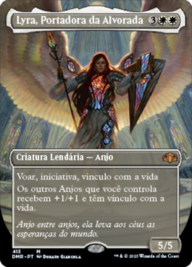 Lyra, Portadora da Alvorada / Lyra Dawnbringer - Magic: The Gathering - MoxLand