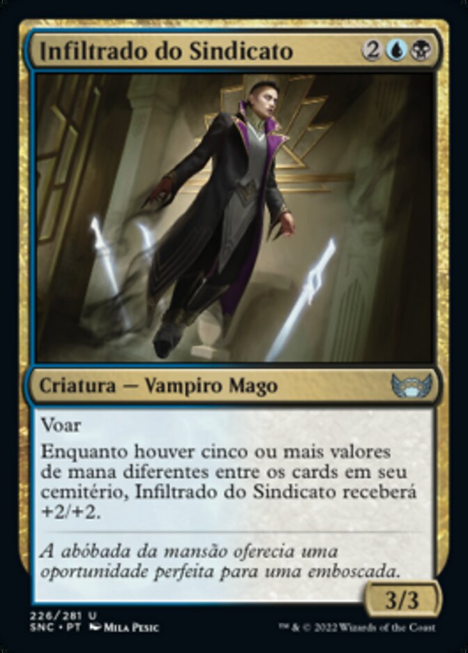 Infiltrado do Sindicato / Syndicate Infiltrator - Magic: The Gathering - MoxLand