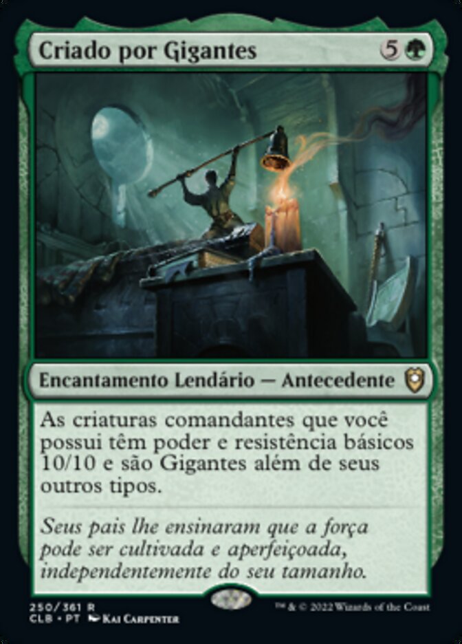 Criado por Gigantes / Raised by Giants - Magic: The Gathering - MoxLand