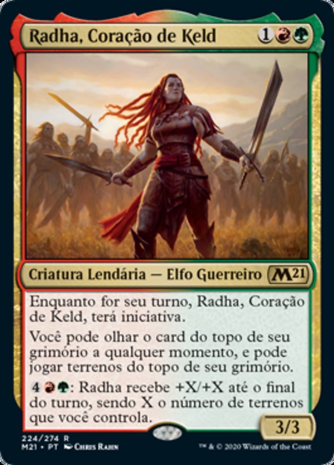 Radha, Coração de Keld / Radha, Heart of Keld - Magic: The Gathering - MoxLand