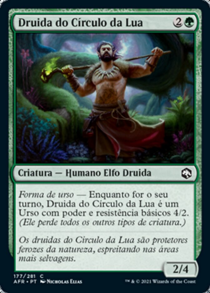 Druida do Círculo da Lua / Circle of the Moon Druid - Magic: The Gathering - MoxLand