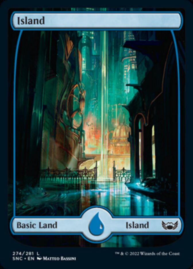 Ilha / Island - Magic: The Gathering - MoxLand