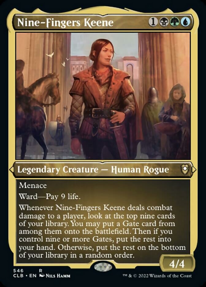 Astele Keene / Nine-Fingers Keene - Magic: The Gathering - MoxLand