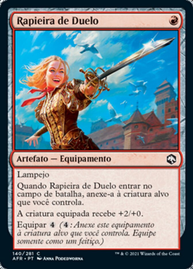 Rapieira de Duelo / Dueling Rapier - Magic: The Gathering - MoxLand