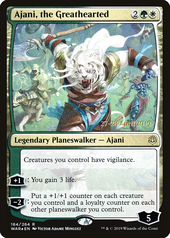 Ajani, o Magnânimo / Ajani, the Greathearted - Magic: The Gathering - MoxLand