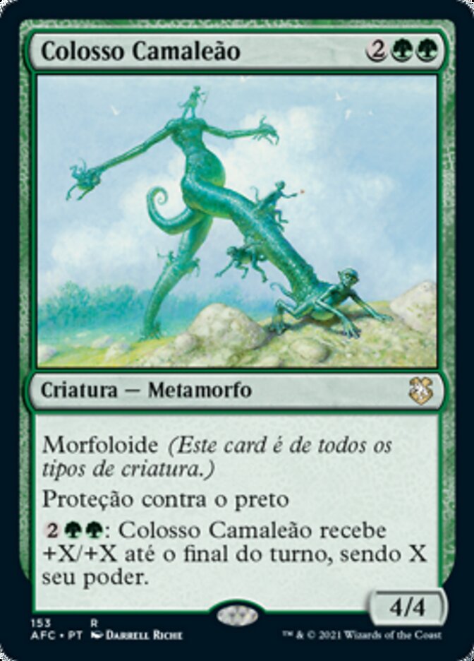 Colosso Camaleão / Chameleon Colossus - Magic: The Gathering - MoxLand