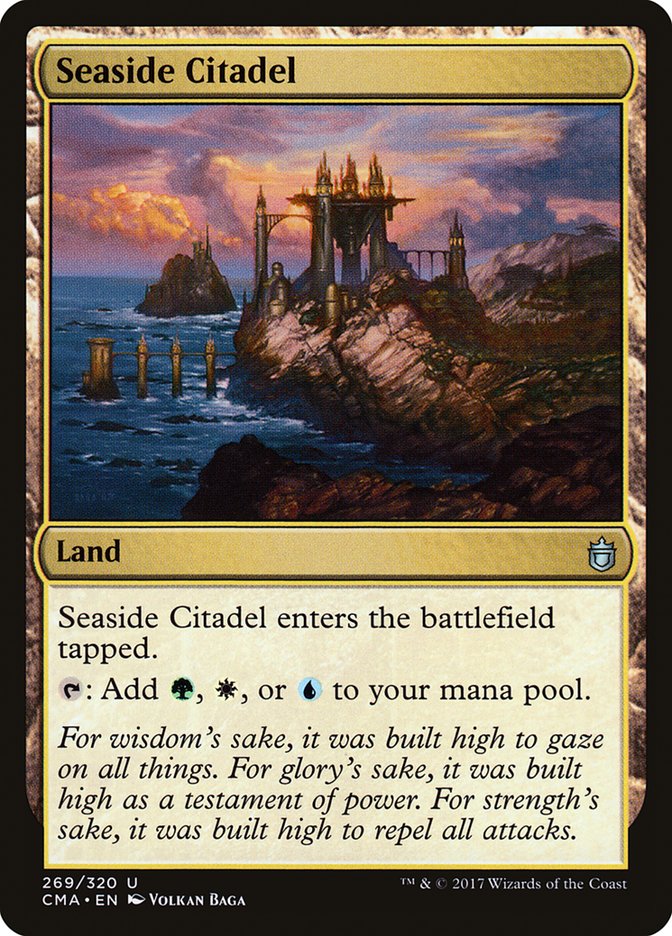 Cidadela à Beira-Mar / Seaside Citadel - Magic: The Gathering - MoxLand