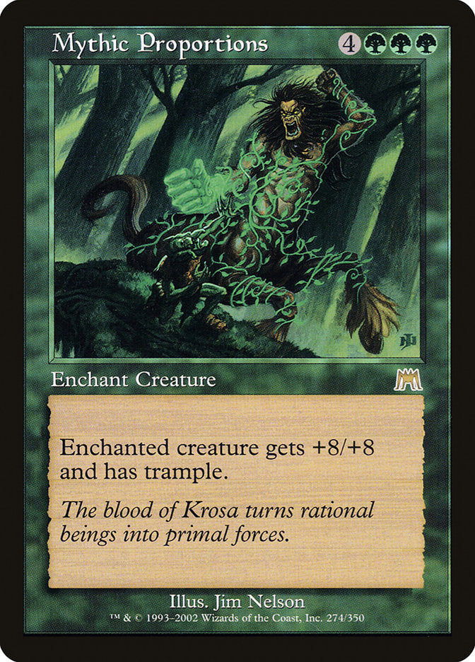Proporções Míticas / Mythic Proportions - Magic: The Gathering - MoxLand