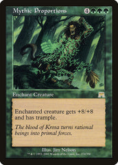 Proporções Míticas / Mythic Proportions - Magic: The Gathering - MoxLand