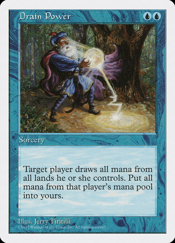 Drenar Poder / Drain Power - Magic: The Gathering - MoxLand