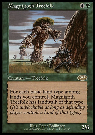 Ent Magnigote / Magnigoth Treefolk - Magic: The Gathering - MoxLand