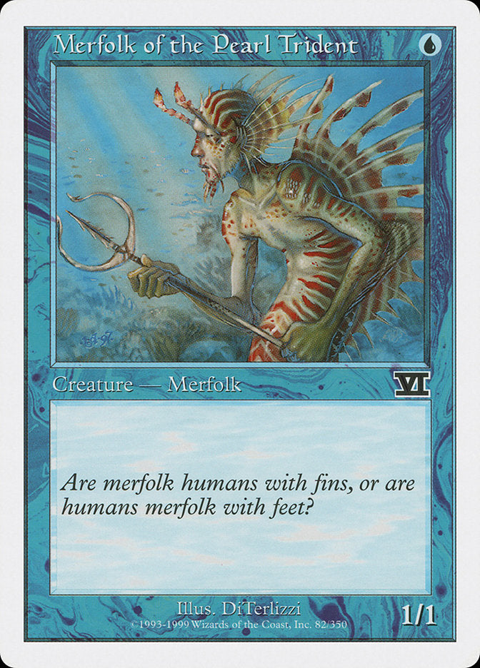 Tritões do Tridente Perolado / Merfolk of the Pearl Trident - Magic: The Gathering - MoxLand