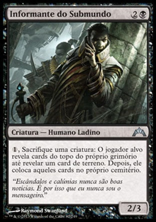 Informante do Submundo / Undercity Informer - Magic: The Gathering - MoxLand