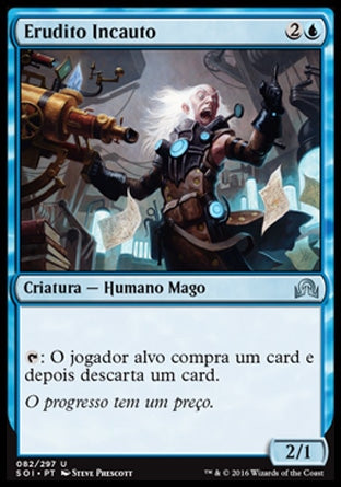 Erudito Incauto / Reckless Scholar - Magic: The Gathering - MoxLand