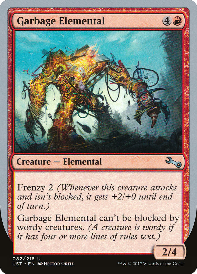 Garbage Elemental - Magic: The Gathering - MoxLand