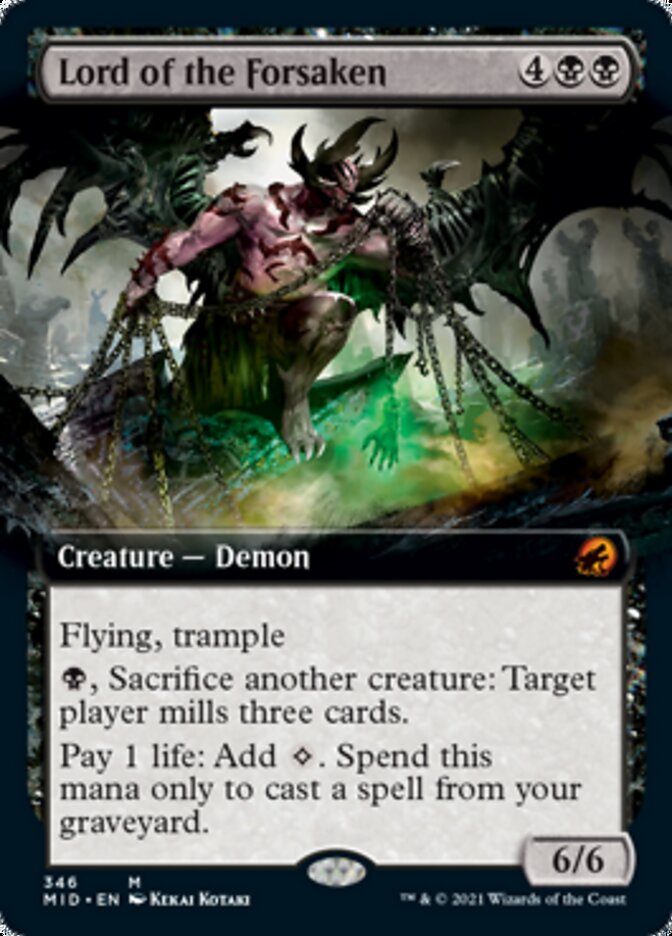 Senhor dos Renegados / Lord of the Forsaken - Magic: The Gathering - MoxLand