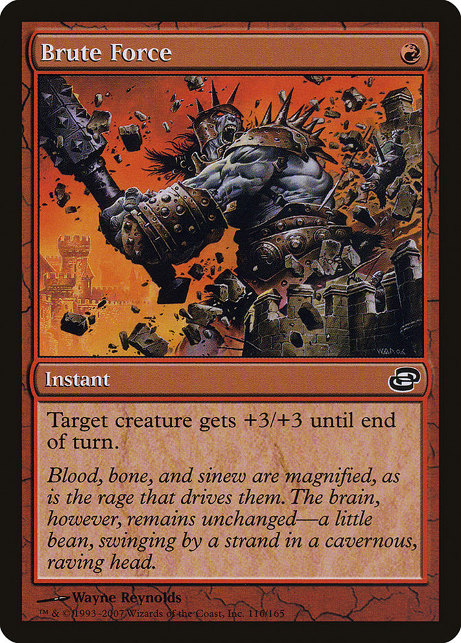 Força Bruta / Brute Force - Magic: The Gathering - MoxLand