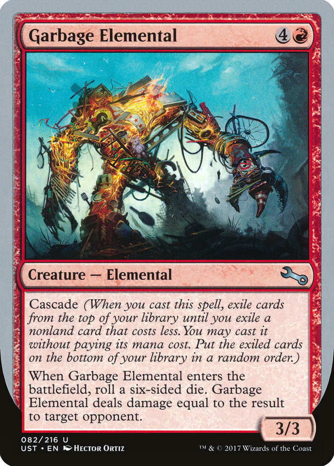 Garbage Elemental - Magic: The Gathering - MoxLand