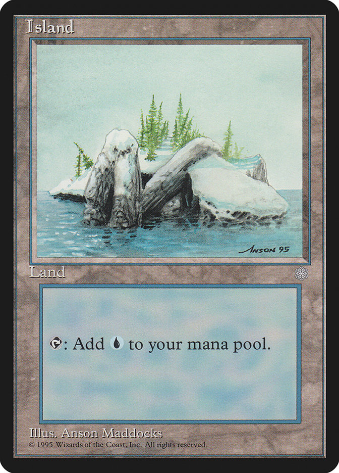 Ilha / Island - Magic: The Gathering - MoxLand
