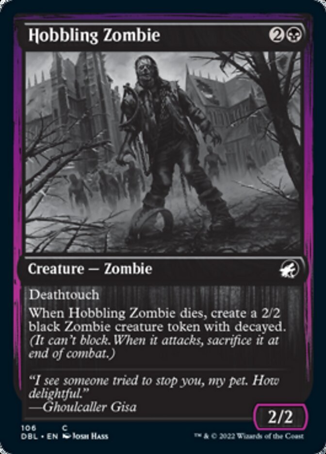 Zumbi Manco / Hobbling Zombie - Magic: The Gathering - MoxLand