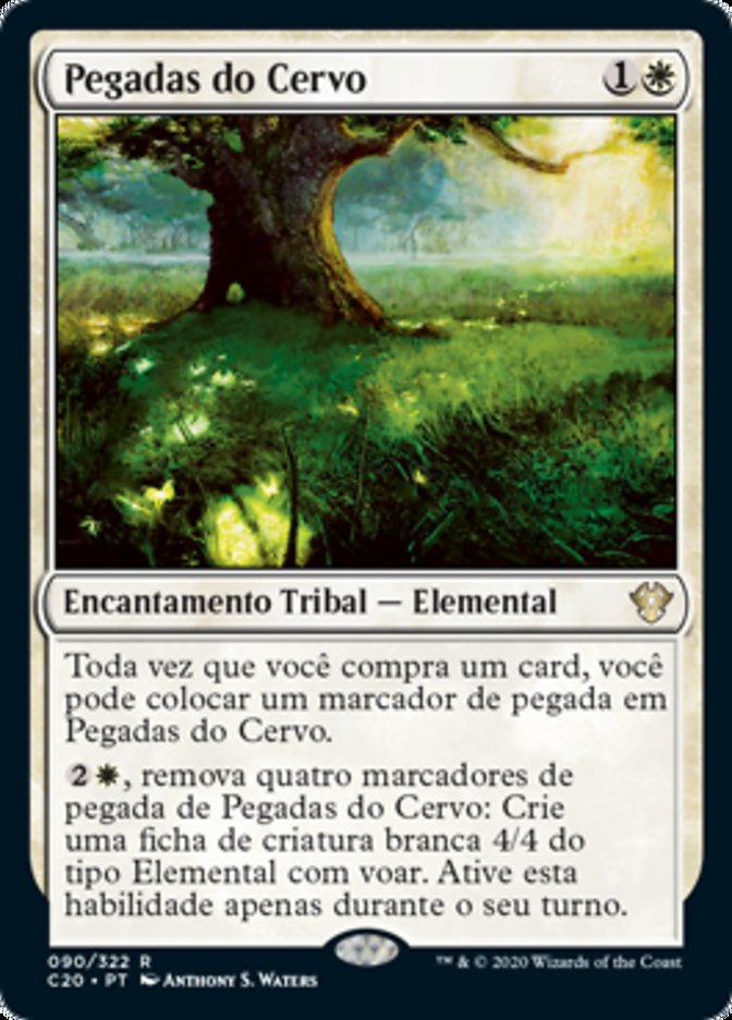 Pegadas do Cervo / Hoofprints of the Stag - Magic: The Gathering - MoxLand