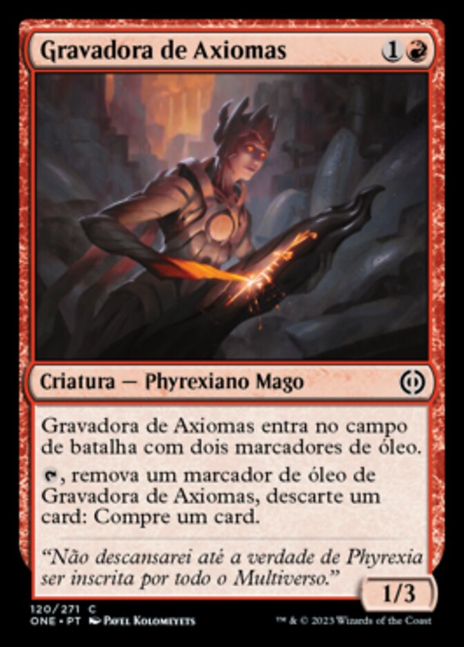 Gravadora de Axiomas / Axiom Engraver - Magic: The Gathering - MoxLand