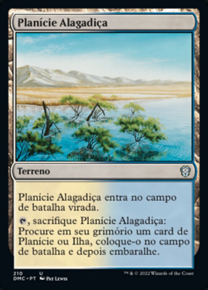 Planície Alagadiça / Flood Plain - Magic: The Gathering - MoxLand