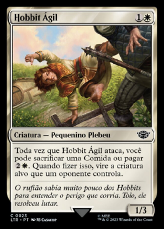 Hobbit Ágil / Nimble Hobbit - Magic: The Gathering - MoxLand