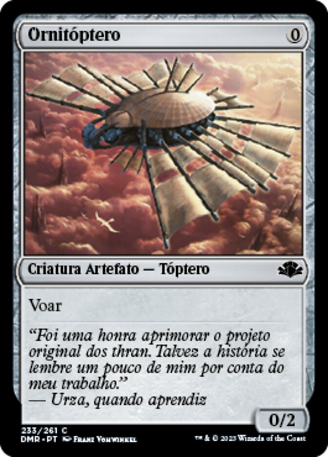 Ornitóptero / Ornithopter - Magic: The Gathering - MoxLand