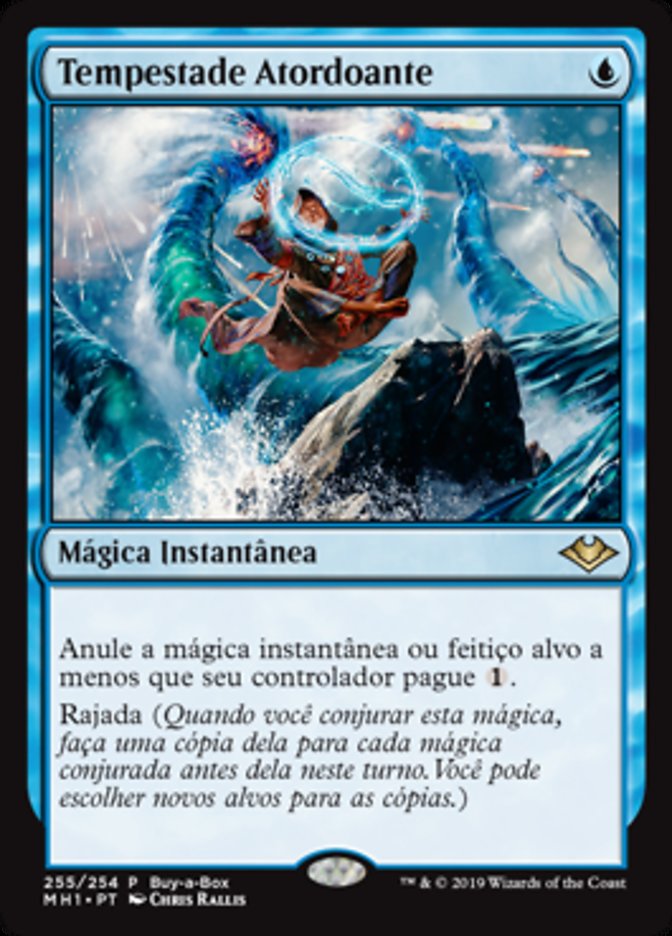 Tempestade Atordoante / Flusterstorm - Magic: The Gathering - MoxLand