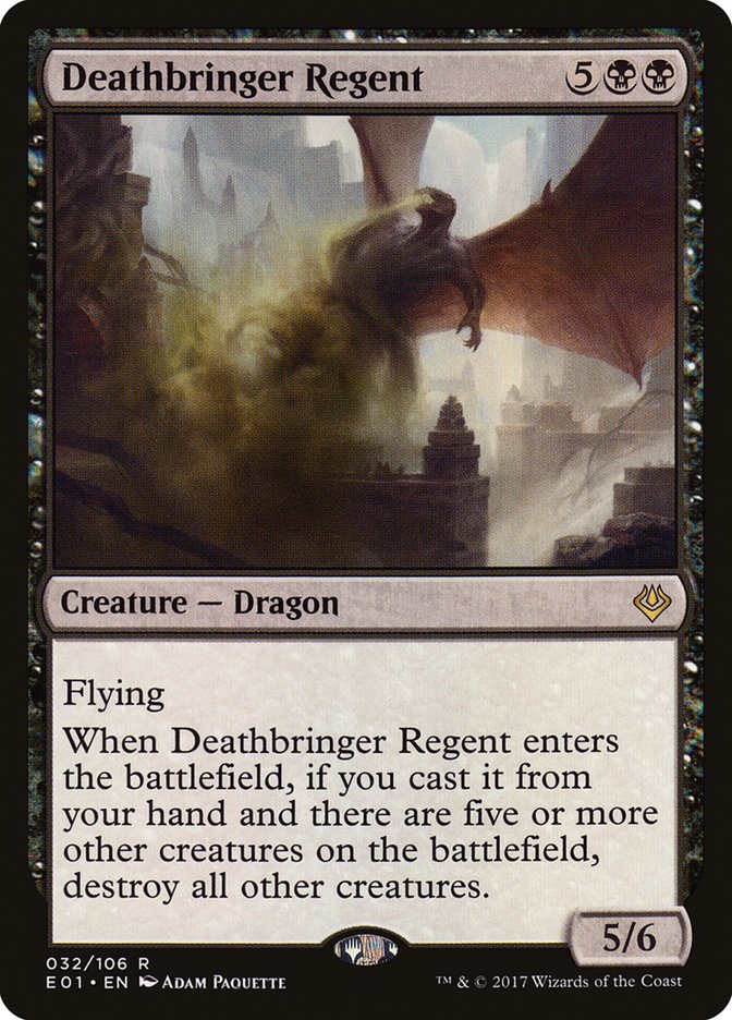 Regente da Morte Iminente / Deathbringer Regent - Magic: The Gathering - MoxLand