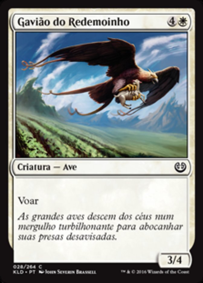 Gavião do Redemoinho / Skyswirl Harrier - Magic: The Gathering - MoxLand