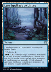 Lago Espelhado de Littjara / Littjara Mirrorlake - Magic: The Gathering - MoxLand