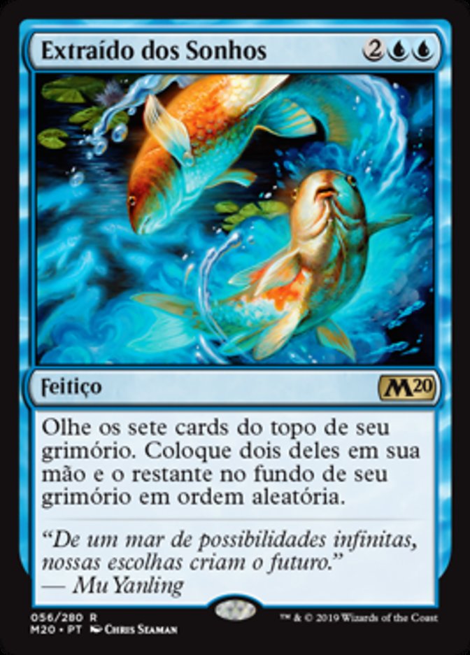 Extraído dos Sonhos / Drawn from Dreams - Magic: The Gathering - MoxLand