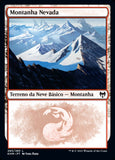 Montanha Nevada / Snow-Covered Mountain - Magic: The Gathering - MoxLand