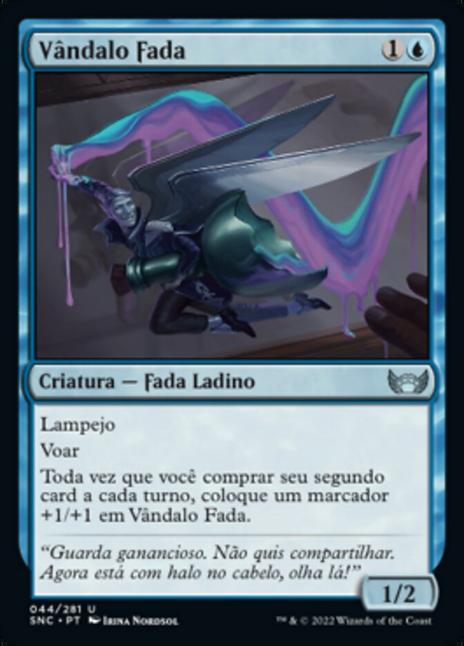 Vândalo Fada / Faerie Vandal - Magic: The Gathering - MoxLand