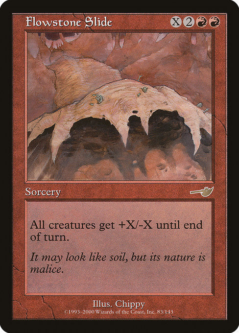 Deslize de Rochafluente / Flowstone Slide - Magic: The Gathering - MoxLand