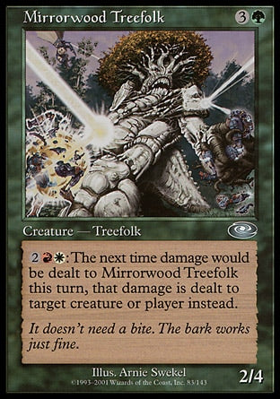 Ent de Mirrorwood / Mirrorwood Treefolk - Magic: The Gathering - MoxLand