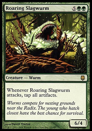 Vorme Escoriáceo Rugidor / Roaring Slagwurm - Magic: The Gathering - MoxLand