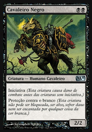 Cavaleiro Negro / Black Knight - Magic: The Gathering - MoxLand