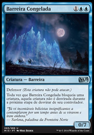 Barreira Congelada / Wall of Frost - Magic: The Gathering - MoxLand