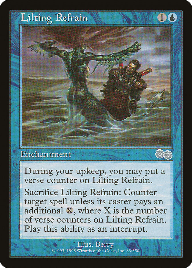 Refrão Cadenciado / Lilting Refrain - Magic: The Gathering - MoxLand