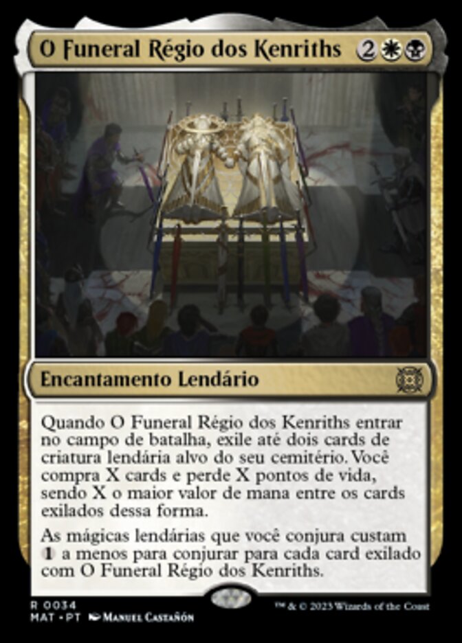 O Funeral Régio dos Kenriths / The Kenriths' Royal Funeral - Magic: The Gathering - MoxLand