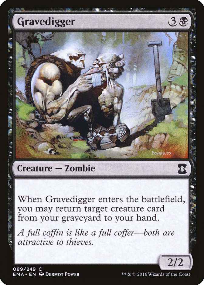 Coveiro / Gravedigger - Magic: The Gathering - MoxLand
