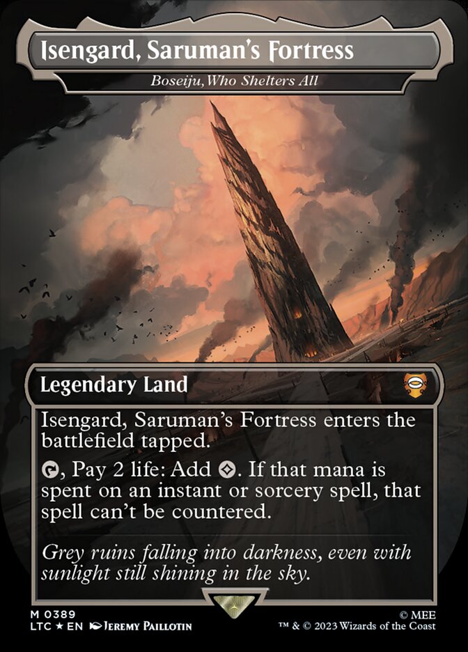 Isengard, Fortaleza de Saruman / Isengard, Saruman's Fortress - Magic: The Gathering - MoxLand