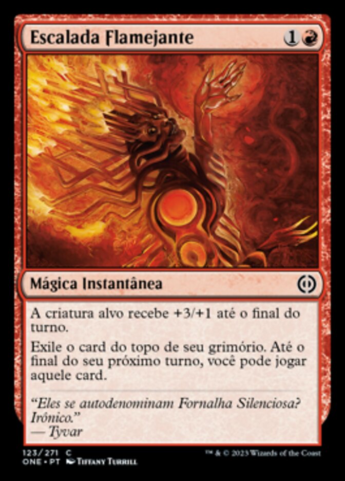 Escalada Flamejante / Blazing Crescendo - Magic: The Gathering - MoxLand