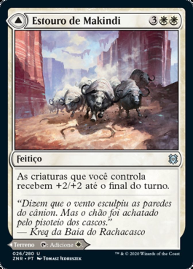 Estouro de Makindi / Makindi Stampede - Magic: The Gathering - MoxLand