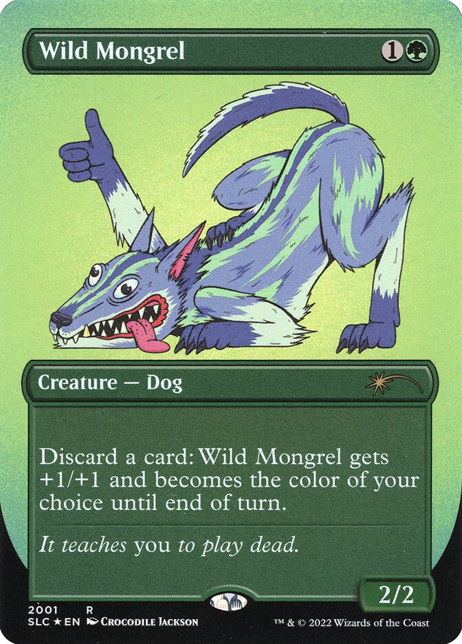 Mestiços Selvagens / Wild Mongrel - Magic: The Gathering - MoxLand